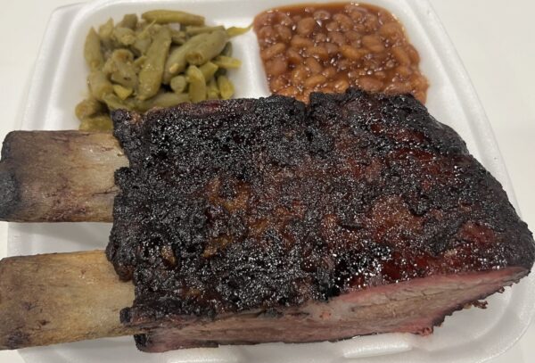 Beef Rib Dinner