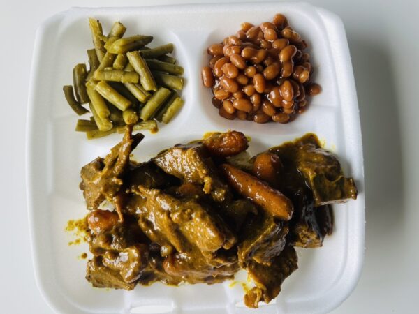 Curry Goat Dinner
