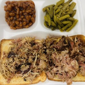 Pulled Pork Sandwich Dinner