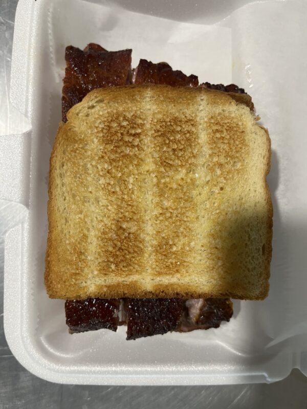 Rib Sandwich Dinner