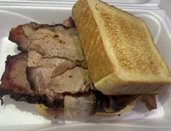 Brisket Sandwich Dinner